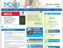 Tablet Screenshot of ncvs.org